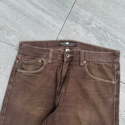 mocha/copper eckos - 34x28”