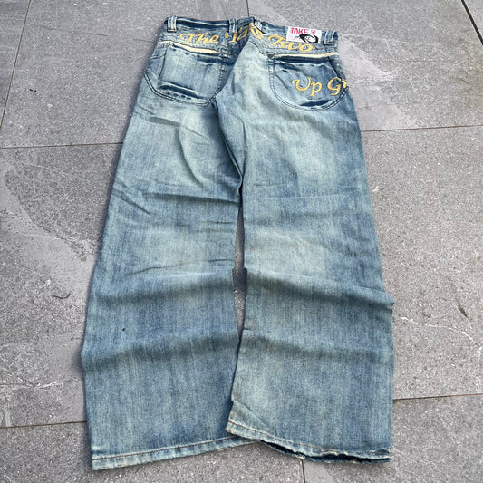 BROOOO 10/10 TAKE10 JAPANESE JEANS TJE WASH IS SOOOO GOOOOOD WTF 36x33”