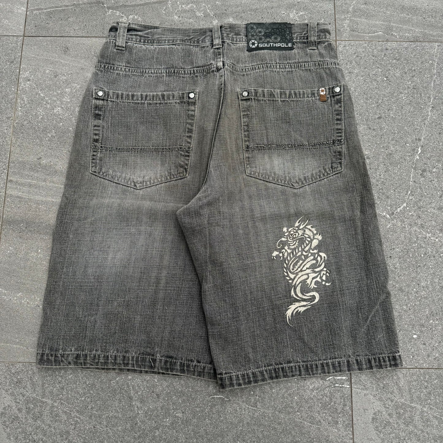 southpole jorts - 34x12.5”