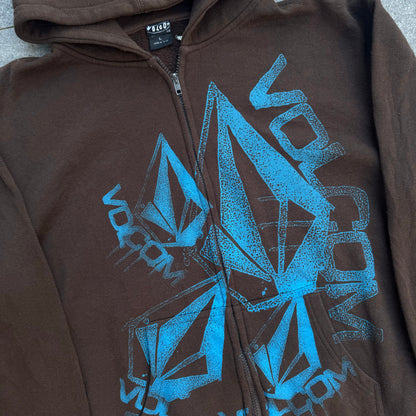 grail volcom hoodie - L