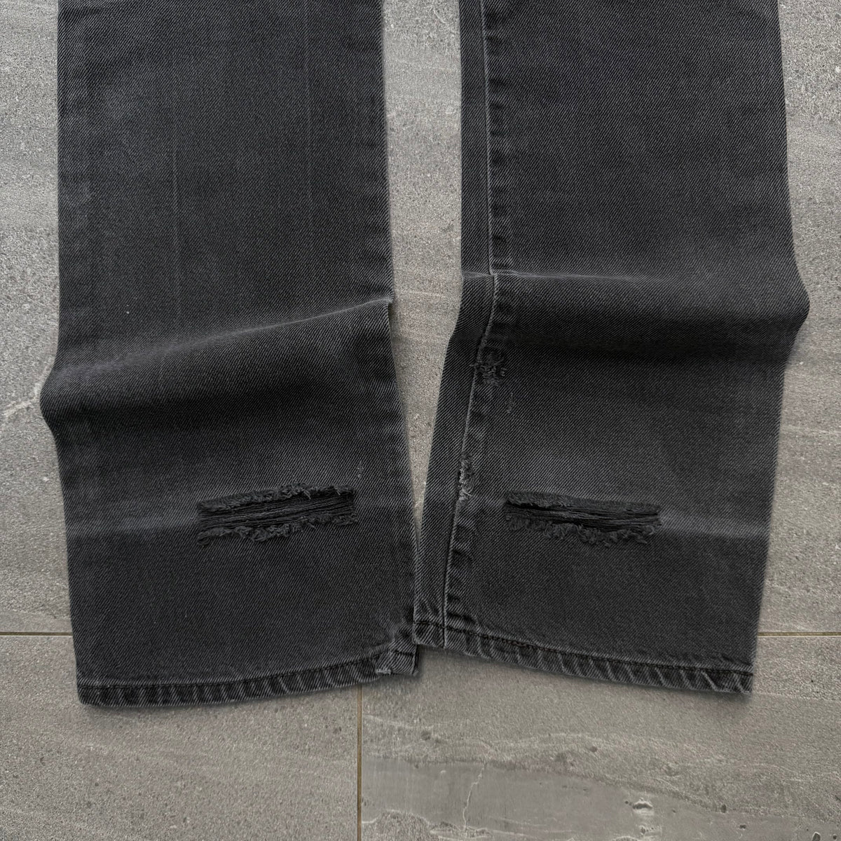 rare black faded levi’s bootcuts - 30x34”