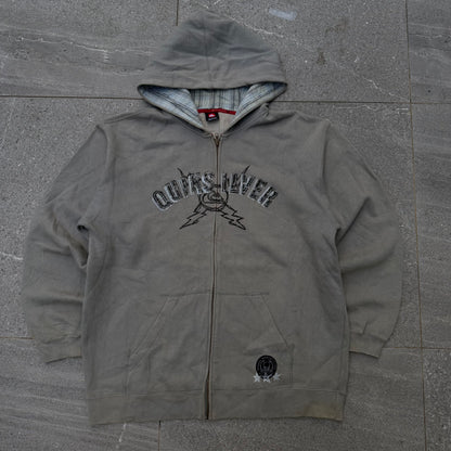 quiksilver lightning stitch zip up -