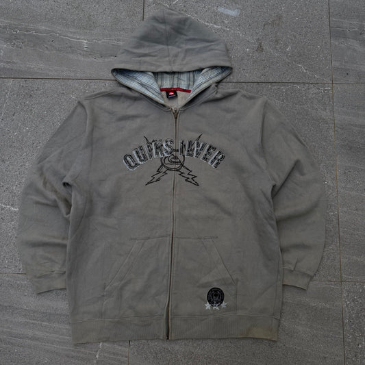 quiksilver lightning stitch zip up -