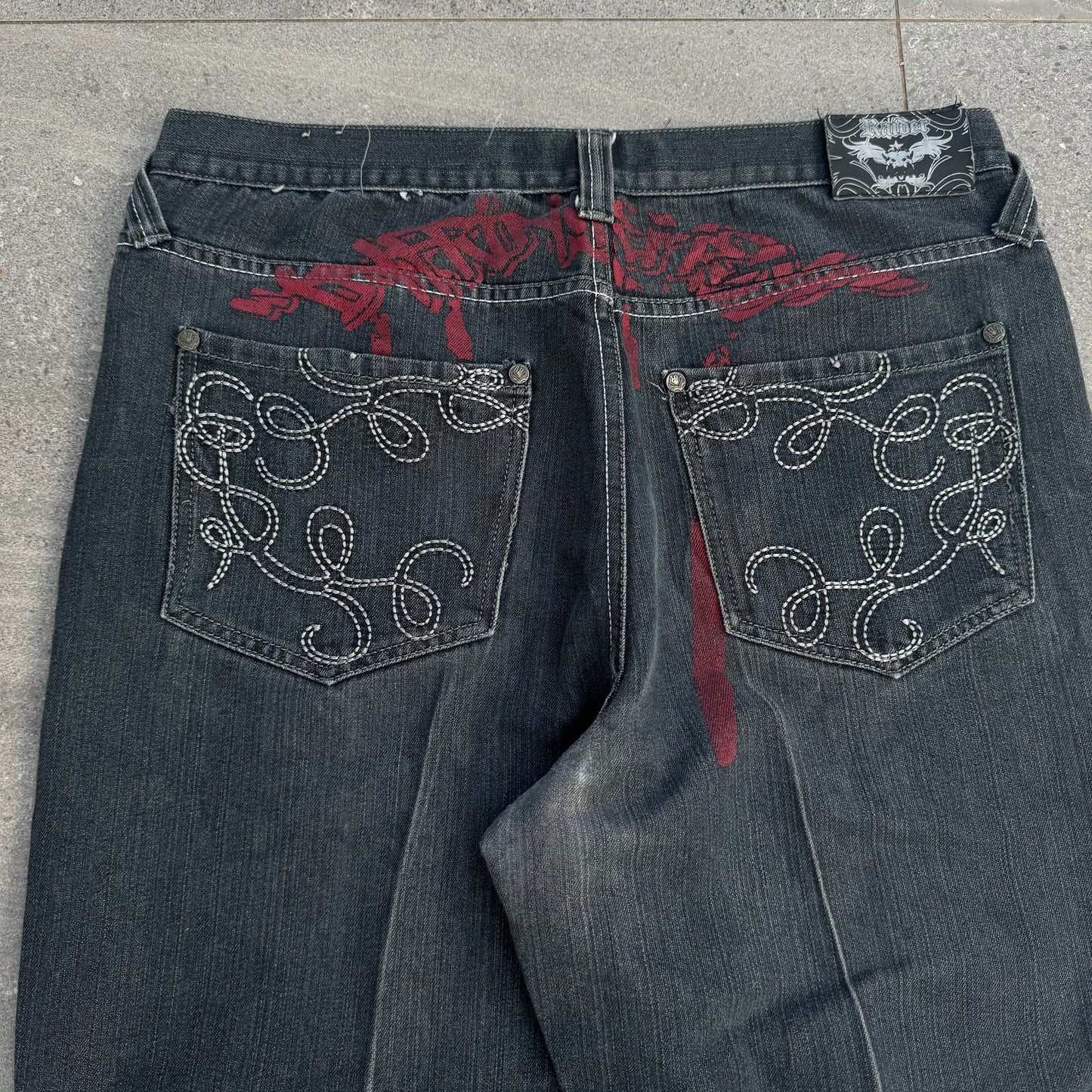 grail raider jeans - 36x28”