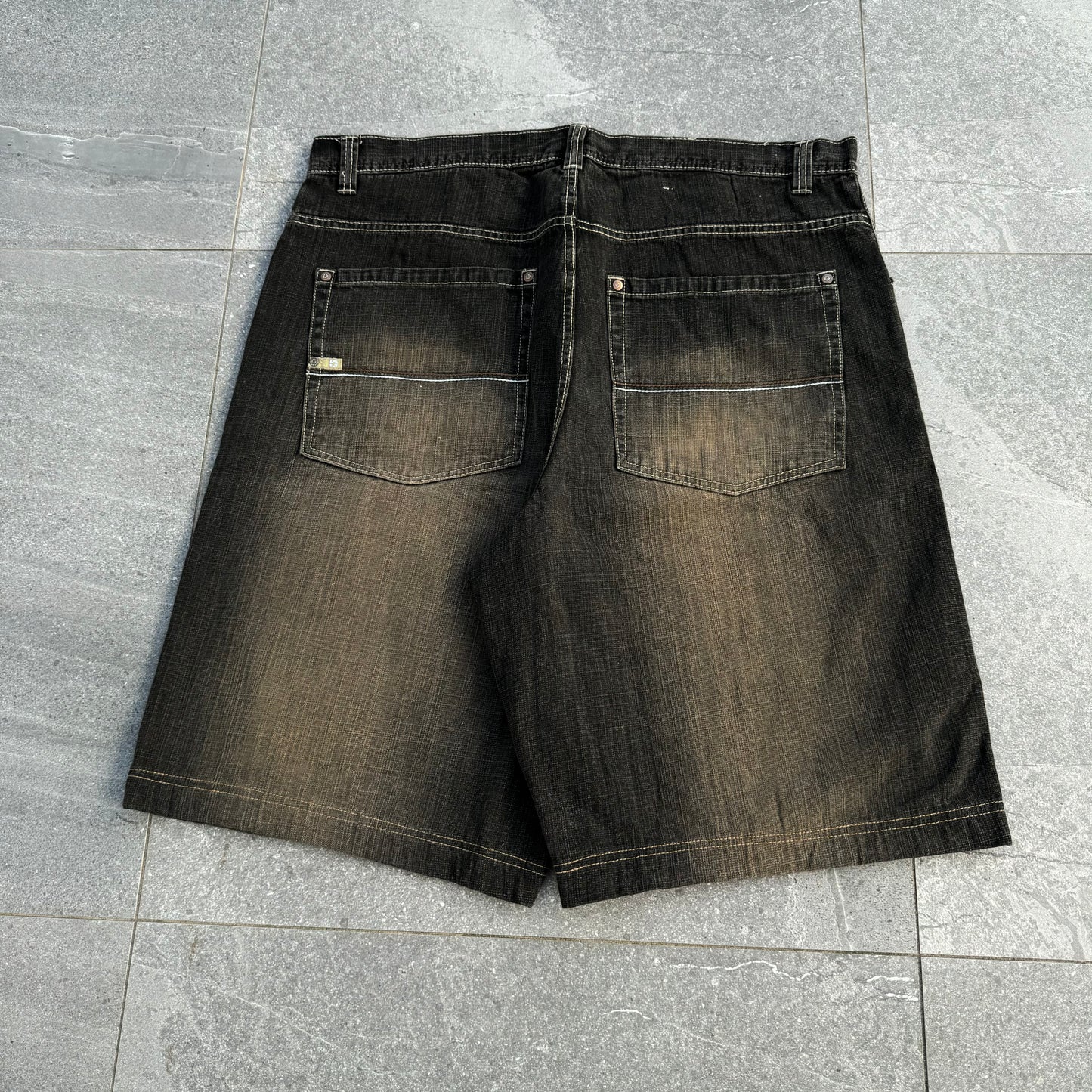 crazy sand wash southpole jorts - 40”
