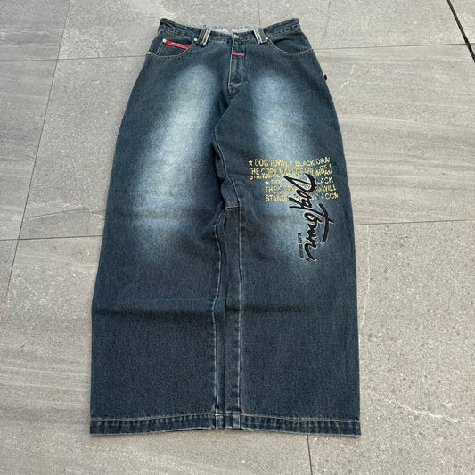 dogtown script jeans - 34x32”