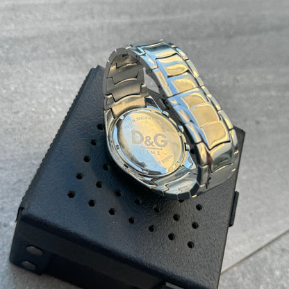 D&G steel watch