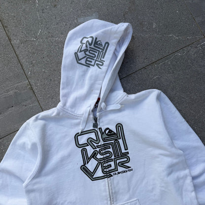 2000s heavyweight quiksilver zip - S