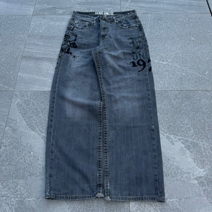 ecko studded side hit jeans - 36x33”