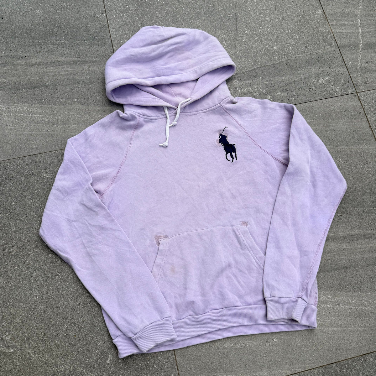 light purple big pony ralph hoodie - womens M