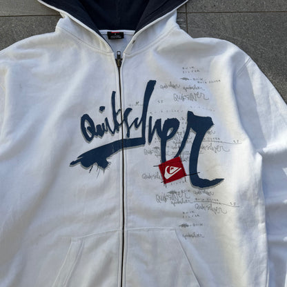 CRISP AF QUIKSILVER HOODIE - M