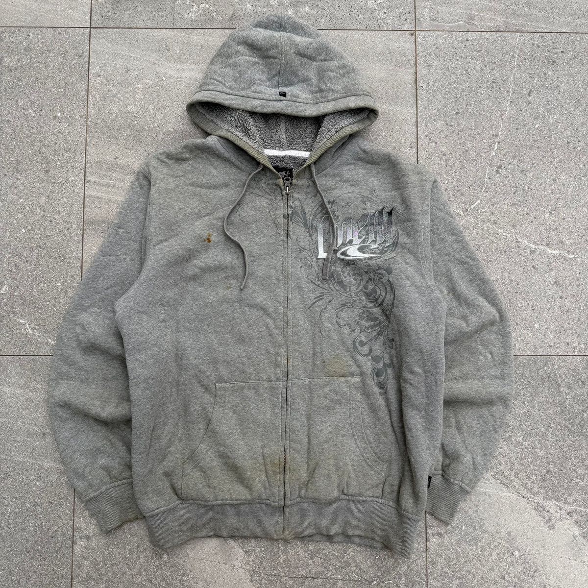 fur lined o’neill zipup - L