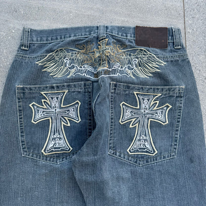 GRAIL mj raza jeans - 34x32”
