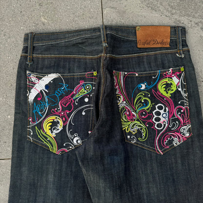 raw denim artful dodgers - 34x29”