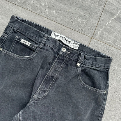 fatttest cleanest avirex jeans - 36x30”