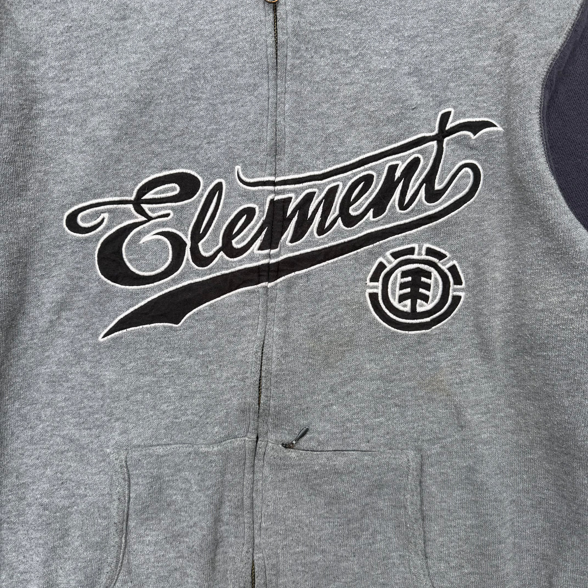 cleanest element embroidered zip - S/M