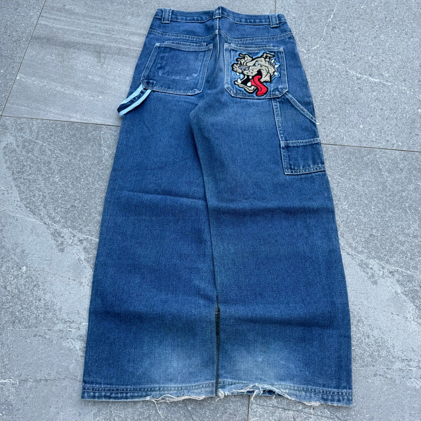 insanely hard bulldog jeans - 28x25”