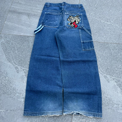 insanely hard bulldog jeans - 28x25”