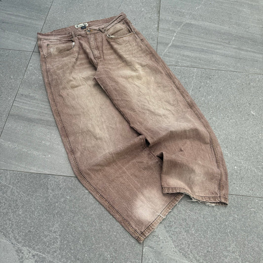 rustwash godbody jeans - 38x32”