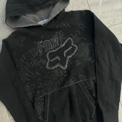 insanely hard fox hoodie - S/M