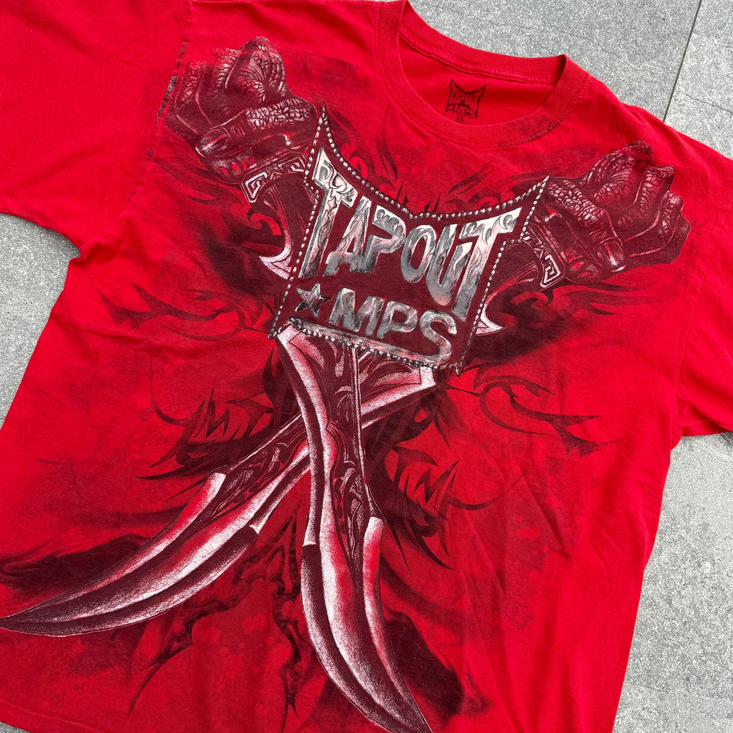 tapout dagger tee - XL