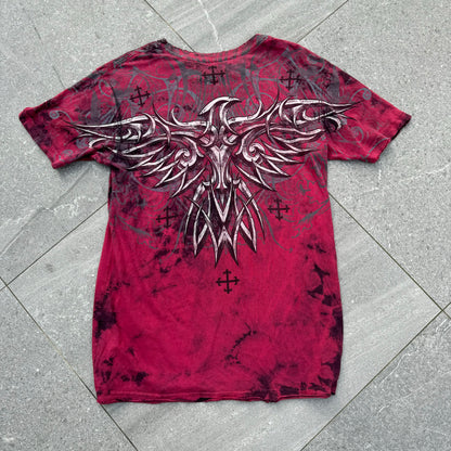 reversible affliction tee -M/L