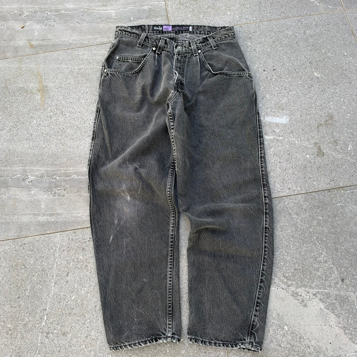 beautiful ash wash 90s silvertabs - 32x29”