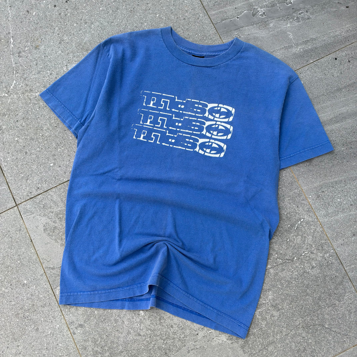 00s split tee - M