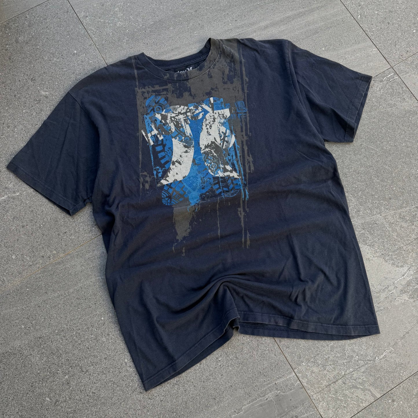 hurley splatter tee - XL