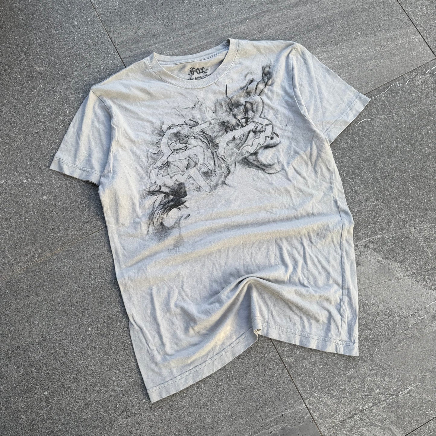 fox smoke tee - M