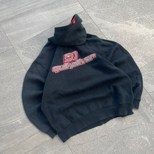 yeeewwwGOATED quiksilver backhit zipup - XL