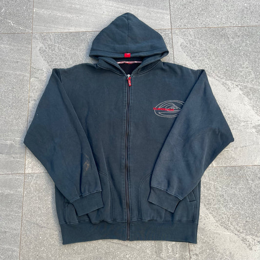 yeeewwwGOATED quiksilver backhit zipup - XL