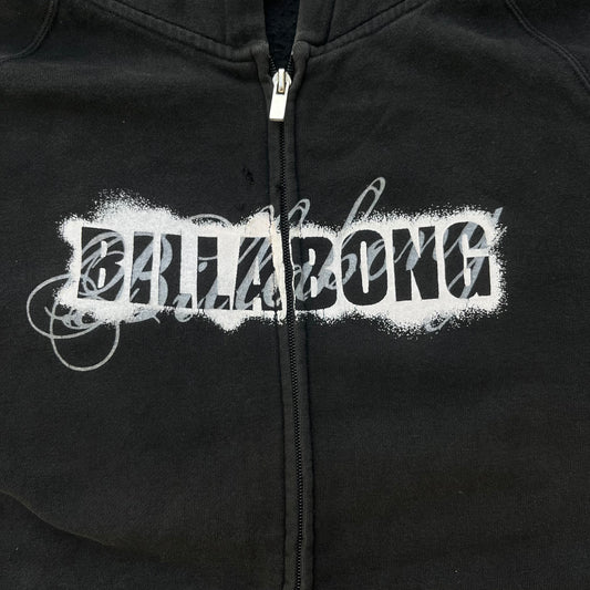slim fit billabong zip - M