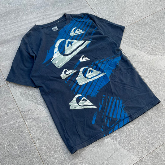 OG quiksilver repeat tee - M