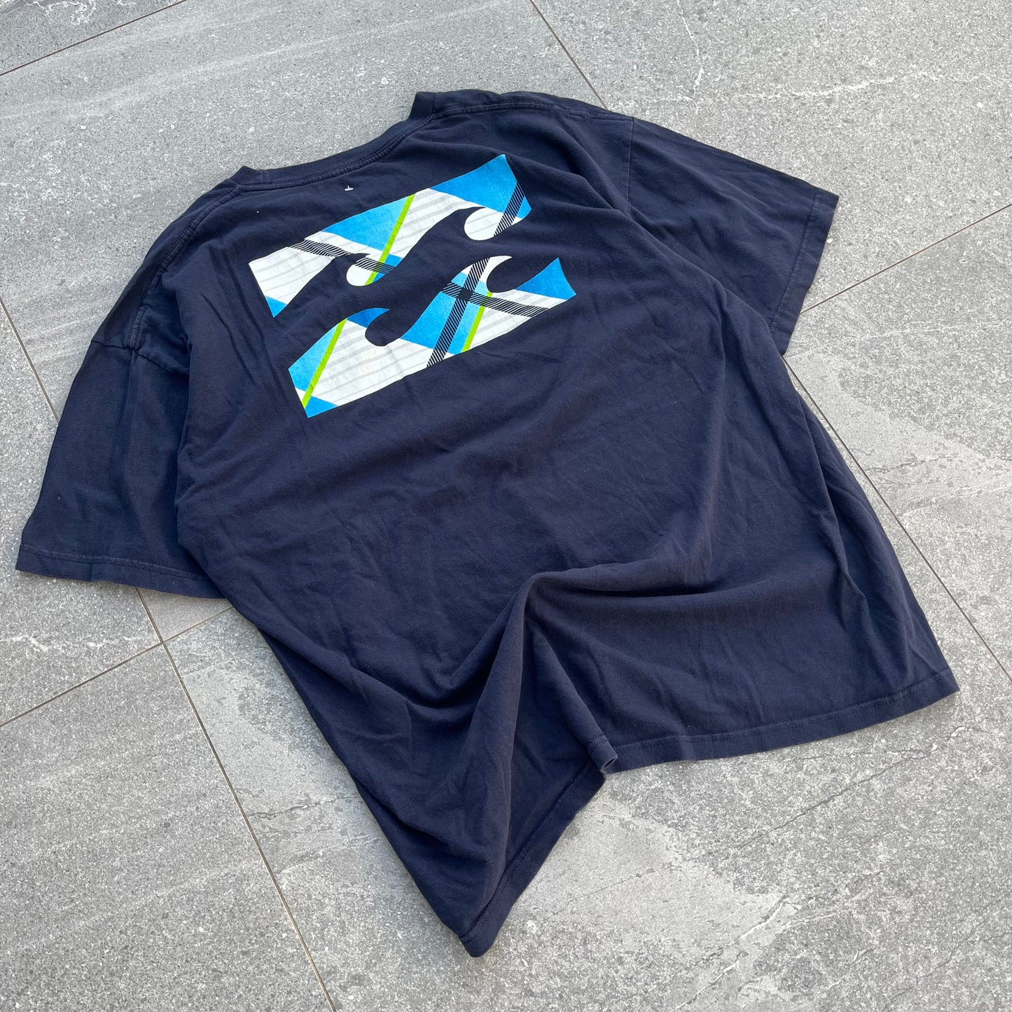 plaid billabong backhit - XL