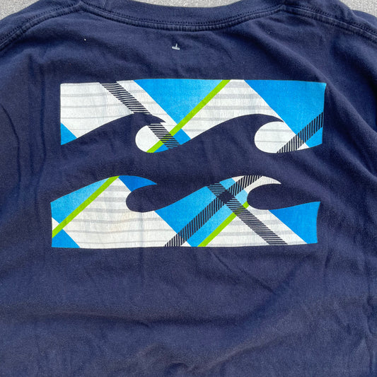plaid billabong backhit - XL