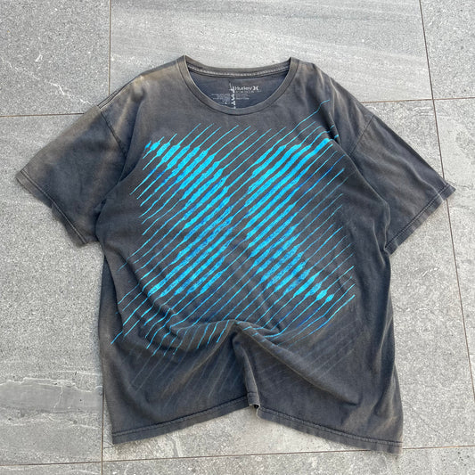 hurley faded tee - L
