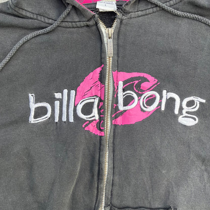 sickkk distressed billabong zip - XS/S