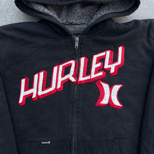 cozy hurley retro zipup - M/L