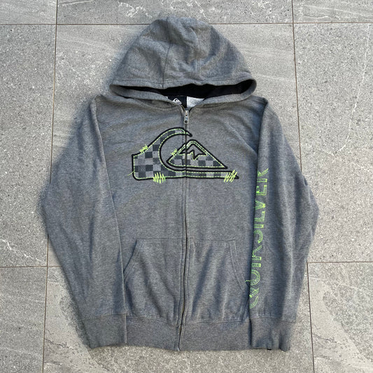quiksilver checker zip - S